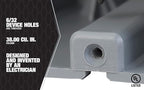 Southwire Device Box, Two Gang | Depth Adjustable | Heavy Duty 42lb | Gray | Pack of 2
