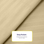 Full Size Bed Sheets - 6 Piece 1500 Supreme Collection Fine Brushed Microfiber Deep Pocket Full Sheet Set Bedding - 2 Extra Pillow Cases, Great Value, Full, Dobby Sage