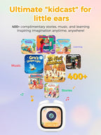 Think Academy Pawpal Toy for Kids & Toddlers - All-in-1 Stories, Music, Podcast, Schedule, Ok-to-Wake, Habit-Building, Digital Pet, Nightlight, Parental Control, Message, for Girls Boys Ages 3+