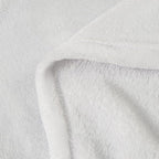 BEDELITE Fleece Blanket White Throw Blanket for Couch & Bed, Luxury Plush Cozy Fuzzy Blanket 50" x 60", Super Soft Warm Lightweight Throw Blanket for Travel Camping
