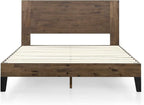 ZINUS Tonja Wood Platform Bed Frame with Headboard, Mattress Foundation with Wooden Slat Support, No Box Spring Needed, Easy Assembly, Full