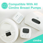 Cimilre Backflow Protectors, Silicone Backflow Protector Membrane Keeps Air, Moisture & Breast Milk from Entering Tubing & Breast Pump Motor (Set of 2)