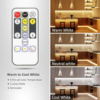 Lepro LED Tunable White Strip Light, Warm to Cool White,32.8ft Dimmable Bright LED Tape Lights, 600 LEDs 2835, Strong 3M Adhesive, Not Cuttable, Suitable for Christmas Decorations, Home, Bedroom