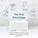 Lutron Caseta Original Smart Light Switch (Lutron Smart Hub Required), for Home, LED Lights, and Fans, 6 Amp, Single-Pole/3-Way, Neutral Required, PD-6ANS-WH 3 Pack, White