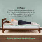 Kin By Tuft & Needle Medium Firm 10" Cal King Adaptive Foam Mattress in a Box, Cooling Pressure Relief, Balanced Support, 100 Night Trial, Fiberglass-Free, CertiPUR-US, 10-Year Limited Warranty