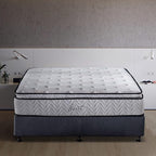 Twin Mattress 11.4 Inch Memory Foam Innerspring Independently Encased Coil Hybrid Mattress - Pillow Top Mattress in a Bag