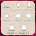 LuxClub Twin XL Sheets - Soft Twin Bed Sheets for-Boys-and-Girls-3 PC Deep Pockets Wrinkle Free-Kids-Fitted Sheets Machine Washable Hotel Bedding Silky Soft - Burgundy Twin XL