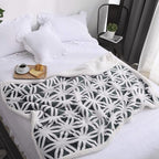 LOMAO Sherpa Fleece Blanket Fuzzy Soft Throw Blanket Dual Sided Blanket for Couch Sofa Bed (Dark Grey, 51''x63'')