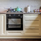 Ravinte 20 Pack Solid 6-1/4 Inch Center to Center Slim Square Bar Drawer Handles - Cabinet Hardware Brushed Nickel Pulls for Kitchen and Drawers