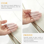 Deep Dream 1.5mm Clear Desk Cover Protector, 28×72 Inch Clear Table Protector, Rectangular Vinyl Desk Pad, PVC Plastic Table Cover for Office, Dresser, Night Stand, Computer & Writing Desk Tabletop
