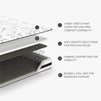 Signature Design by Ashley Queen Size Chime 8 Inch Medium Firm Innerspring Mattress with Pressure Relief Quilt Foam, Fiberglass Free, Mattress In A Box