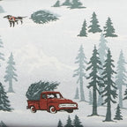 Eddie Bauer - Full Sheets, Cotton Flannel Bedding Set, Brushed For Extra Softness, Cozy Home Decor (Tree Farm, Full)