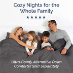 Split King Size 5 Piece Sheet Set - Comfy Breathable & Cooling Bed Sheets Set - Hotel Luxury Bedding for Women, Men, Kids, Teens, Boys & Girls - Deep Pockets, Soft, Wrinkle Free - Oeko-Tex - Dark Grey