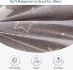 MAXYOYO Grey Constellation Futon Mattress, Japanese Floor Mattress Quilted Bed Mattress Topper, Extra Thick Folding Sleeping Pad Breathable Floor Lounger Guest Bed for Camping, Full