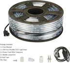 100Ft LED Rope Lights, Cuttable & Connectable Outdoor String Lights Waterproof Decorative Lighting for Indoor/Outdoor, Patio, Backyards, Party, Halloween and Christmas Decorations (Multicolor)
