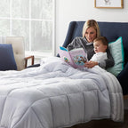 Lucid 5 Inch Memory Foam Mattress – Low Profile - Firm Feel - Infused with Bamboo Charcoal and Gel - Bed in a Box - Temperature Regulating - Breathable - Full Size