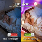 hyrion 50ft USB-Powered RGB LED Strip Lights, Music Sync & Sound-Reactive Color Changing Lights for Bedroom, TV Backlight, Gaming Setup, Bluetooth, IR Remote & Smart App Control