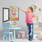 [3 Pack] Kids Art Frames, 10x12.5 Front Opening Kids Artwork Frames Changeable, Displays 8.5x11 With Mat and 10x12.5 Without Mat, Holds 50 Pcs, for 3D Picture, Crafts, Hanging Art, Portfolio Storage