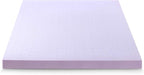 Mellow 4 Inch Ventilated Memory Foam Mattress Topper, Soothing Lavender Infusion, CertiPUR-US Certified, Full