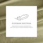 Linen Market Bed Sheets for King Size Bed (Sage) - Sleep Better Than Ever with These Soft and Cooling King Sheets - Deep Pocket Fits 16" Thick Beds - 4 Piece King Sheet Set