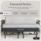 Sven and Son Essential Adjustable Bed Base (Frame) + 12 inch Memory Foam Matt (Medium), Easy Assembly, Head and Foot Lift, Memory Positions, Zero Gravity, Wireless Remote - King