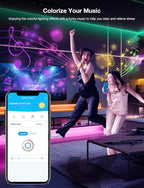DAYBETTER Smart WiFi Led Strip Lights 200ft App Controlled Work with Alexa and Google Assistant Timer Schedule RGB Strip Color Changing Décor for Bedroom Party Kitchen 100ft*2, TCF0223120W-WA01-V2