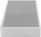 ZINUS 9 Inch Box Spring with Cover, No Assembly Mattress Foundation, Sturdy Metal Structure, Twin XL, White