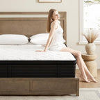Mattress King Size 14 Inch - Memory Foam Hybrid Mattresses for Pressure Relief & Motion Isolation - Medium Firm King Mattress with Pocketed Coils Breathable Bamboo Cover Certipur-Us Certified