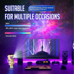 Astronaut Galaxy Projector Space Light – Star Projector Galaxy Light with Remote, Starry Sky Spaceman Lamp Bedroom Room Decor for Kids, Nebula Night Lamp for Christmas & Birthdays & Children's Day