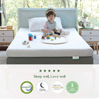 Novilla 2 Inch Gel Memory Foam Mattress Topper for Cool Fresh Sleep & Pressure Relieving, Soft Twin Mattress Topper with Breathable Bamboo Cover,Twin Size, Yozora