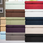 Twin XL Size Bed Sheets - 4 Piece 1500 Supreme Collection Fine Brushed Microfiber Deep Pocket Twin X-Large Sheet Set Bedding - 1 EXTRA PILLOW CASES, GREAT VALUE, Twin XL, Gray