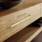 Asidrama 10 Pack 10 Inch(254mm) Brushed Gold Kitchen Cabinet Handles, Cabinet Pulls Kitchen Cabinet Hardware for Cupboard Drawer Pulls