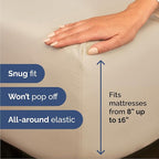 Queen Sheets Set 6 Piece - Includes 4 Pillowcases - Bed Sheets Queen Size - Soft Hotel Luxury Bedding - Cooling, Comfy, Cozy & Breathable - 1 Flat & 1 Fitted & 4 Pillowcases w/ Deep Pockets - Wheat
