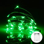 XINKAITE Waterproof LED Fairy String Lights - Starry DIY Decoration for Indoor & Outdoor Parties, Christmas, Holidays (10FT/3Meters, Green)