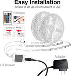DAYBETTER Smart WiFi Led Lights 100ft, Tuya App Controlled Led Strip Lights, Work with Alexa and Google Assistant, Timer Schedule, Color Changing Led Lights for Bedroom Party Kitchen