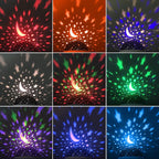Night Light for Kids, Toys for 3 4 5 6 7 8 Year Old Boys Girls, Star Projector 360 Degree Rotation - 4 LED Bulbs 12 Light Color Changing with USB Cable, Romantic Gifts for Men Women Children