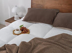 QUEEN ROSE Twin Mattress Topper, Extra Thick 3D Snow Alternative Down Pillow-Top Cooling Mattress Pad Bed Cover Mattress Topper, Hotel Quality, Plush and Support