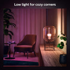 Philips Hue Smart 60W A19 LED Bulb - White and Color Ambiance Color-Changing Light - 2 Pack - 800LM - E26 - Indoor - Control with Hue App - Works with Alexa, Google Assistant and Apple Homekit