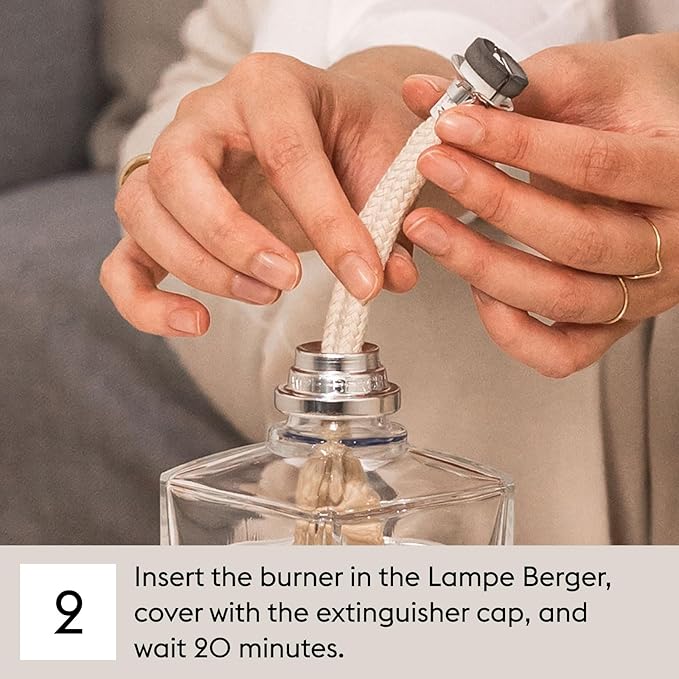 Creme Brulee | Lampe Berger Fragrance Refill by Maison Berger | for Home Fragrance Oil Diffuser | Purifying and perfuming Your Home | 16.9 Fluid Ounces - 500 milliliters | Made in France