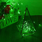 XINKAITE Waterproof LED Fairy String Lights - Starry DIY Decoration for Indoor & Outdoor Parties, Christmas, Holidays (10FT/3Meters, Green)