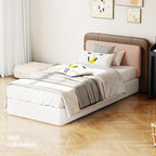 D&H FURNIMMT 7 Inch Twin Size Box Spring, Heavy Duty Metal Box Spring Bed Base with Fabric Cover, Mattress Foundation, Easy Assembly, Noise Free（Twin）