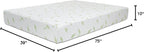 NapQueen Twin Size, 10 Inch Anula Green Tea Infused Memory Foam Mattress, Bed in a Box, CertiPUR-US Certified Mattress
