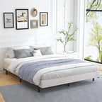 ALDRICH Low Profile Box Spring King Size,3 Inch Heavy Duty Metal Box Spring for King Bed,Mattress Foundation Non-Slip/No Noise/Easy Assembly (King)