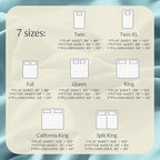 LuxClub 4 PC Queen Sheet Set, Deep Pockets Wrinkle Free Cooling Bed Sheets Hotel Bedding for Women, Men, Kids & Teens, Includes 1 Fitted Sheet, 1 Flat Sheet and 2 Pillowcases - Silky Soft Aqua
