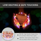 USB Powered String Light, 1 Pack USB Plug in Copper Wire Fairy Lights for Indoor, Bedroom Festival Christmas Wedding Party Patio Decorative Window with USB Interface (16ft./5M,Multi Color)