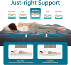 CHOKIT Twin Mattress Topper, Extra Thick Pillow Top Mattress Pad for Back Pain Relief, Cooling Bed Topper Mattress Cover with 8-21 Inch Deep Pocket