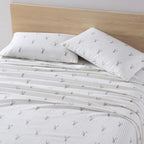 Eddie Bauer - Full Sheets, Cotton Flannel Bedding Set, Brushed For Extra Softness, Cozy Home Decor (Deer Lodge, Full)