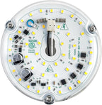 4 inch LED Retrofit Light Kit for Ceiling Fan Light Replacement Panel PCB 18W 6000K 2200LM 120V CRI90 Dimmable ETL (White 6000K)