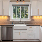 10 Pack Champagne Bronze Cabinet Pulls 7.5 Inch - Cabinet Handles for Dresser & Kitchen Cabinets