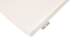 Pure Green Natural Latex Mattress Topper w/Luxury Cover - Soft - 3 Inch - Twin XL Size (GOLS Certified Organic)
